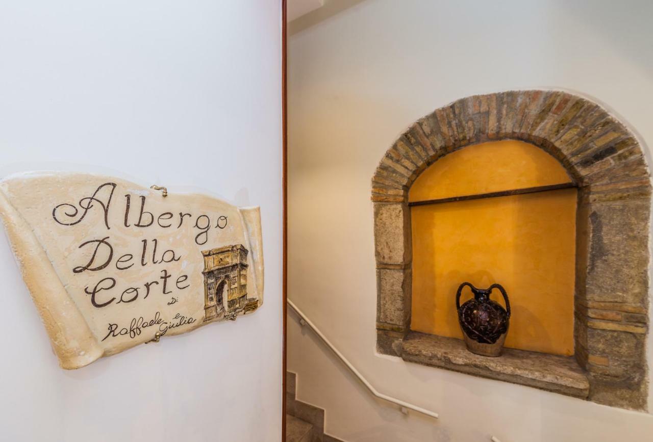 Albergo Della Corte Benevento Exteriör bild